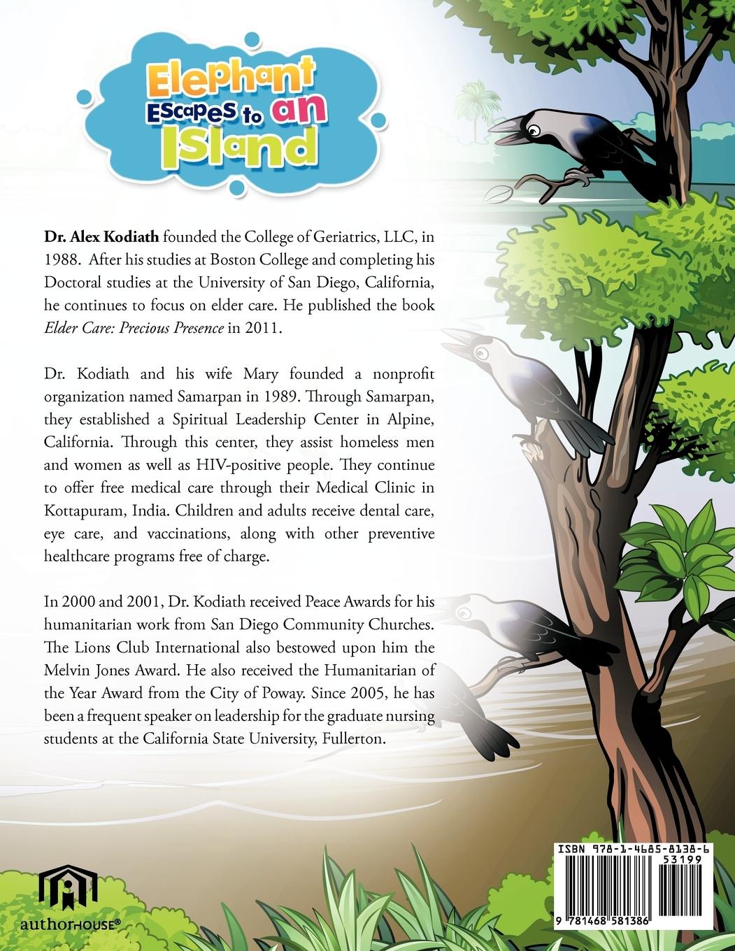 Rückseitencover Elephant Escapes to an Island