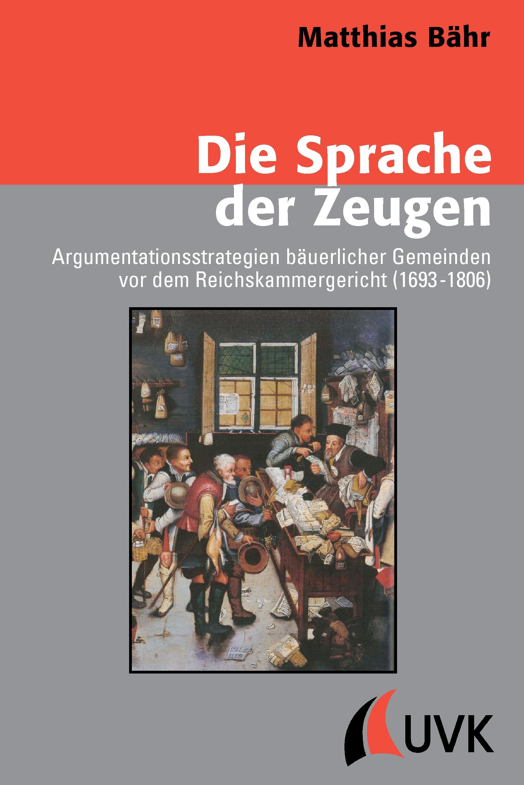 Vorderes Coverbild Die Sprache der Zeugen