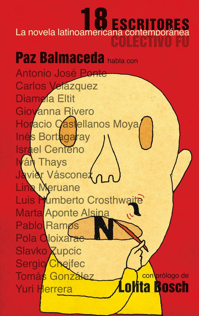 Vorderes Coverbild 18 escritores : la novela latinoamericana contemporánea