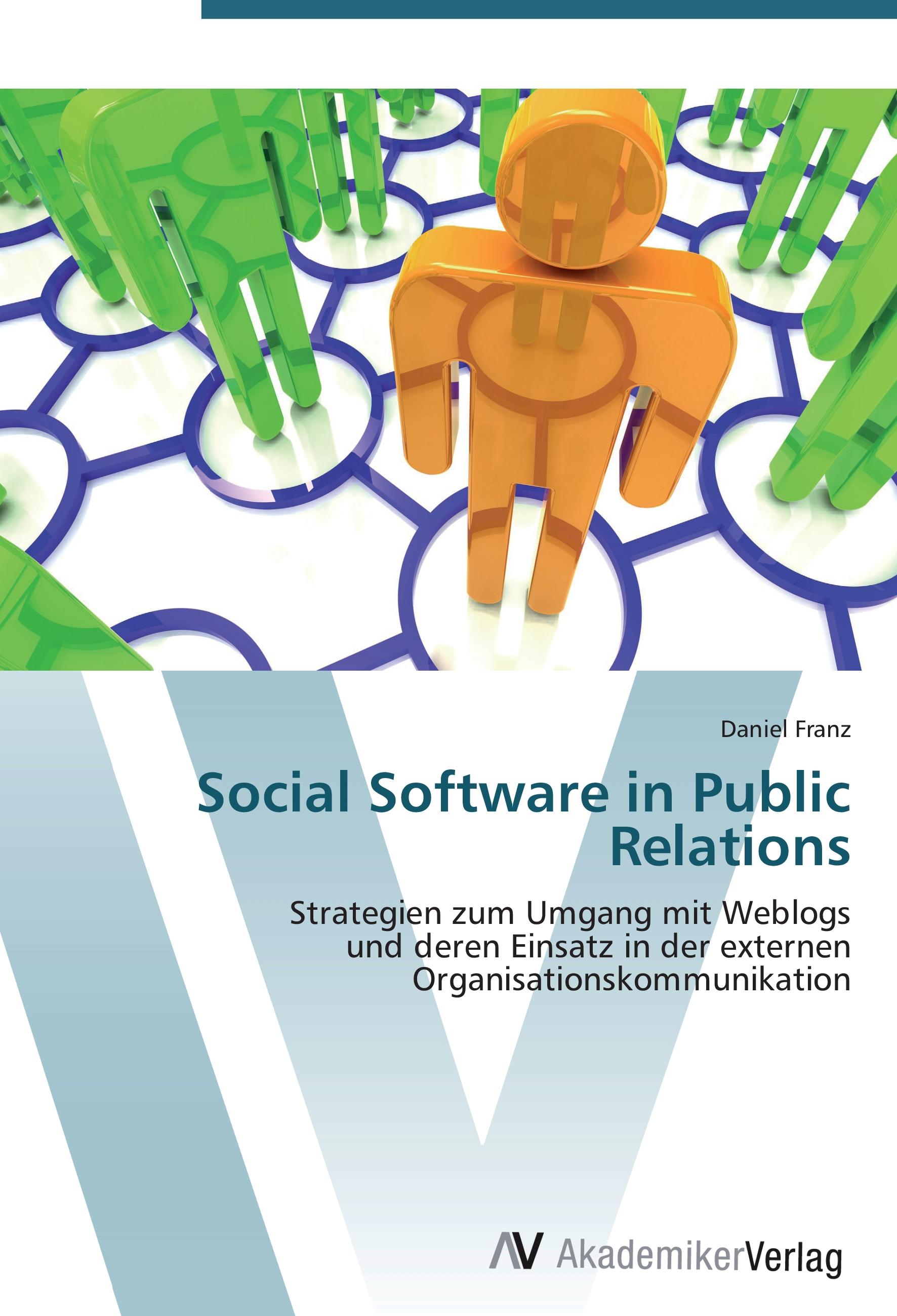 Vorderes Coverbild Social Software in Public Relations