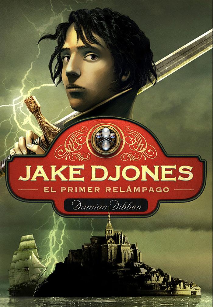 Vorderes Coverbild Jake Djones. El primer relámpago