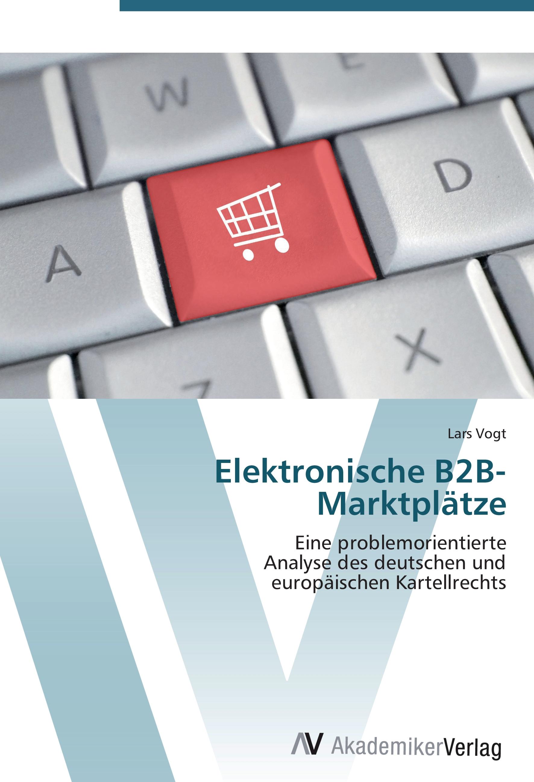 Vorderes Coverbild Elektronische B2B-Marktplätze