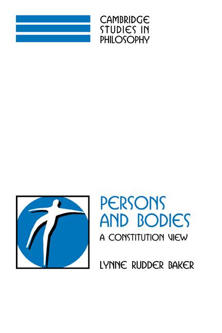 Vorderes Coverbild Persons and Bodies