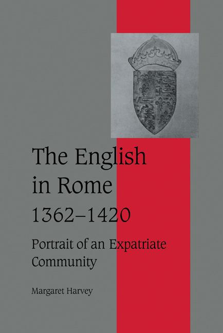 Vorderes Coverbild The English in Rome, 1362-1420