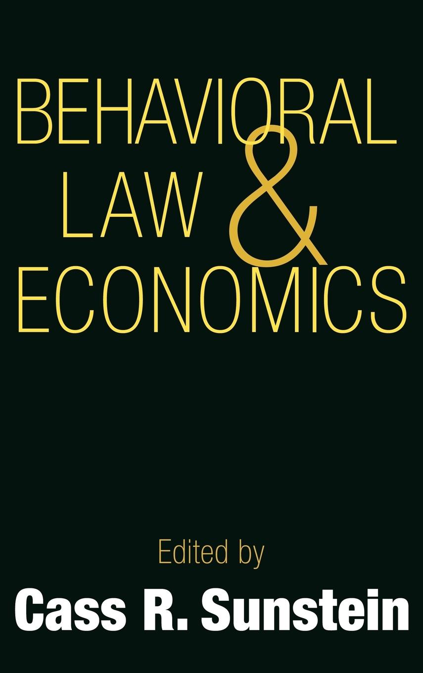 Vorderes Coverbild Behavioral Law and Economics
