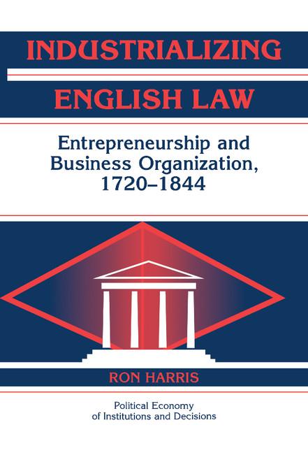 Vorderes Coverbild Industrializing English Law