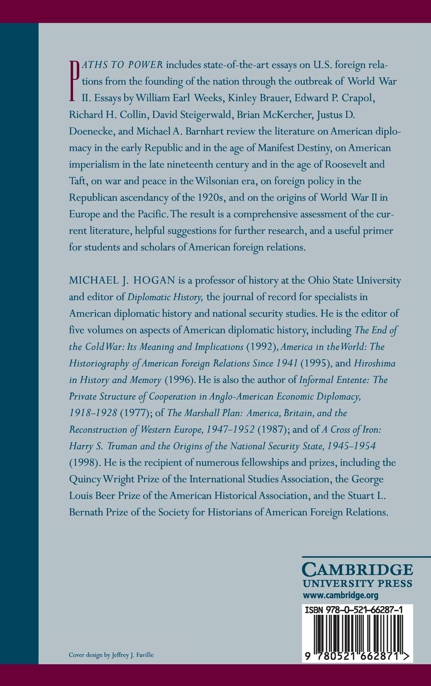 Rückseitencover Paths to Power