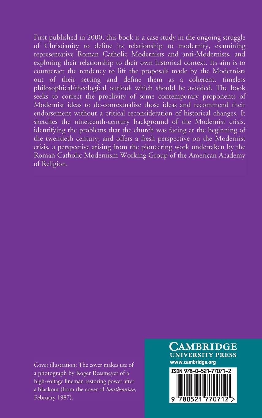 Rückseitencover Catholicism Contending with Modernity