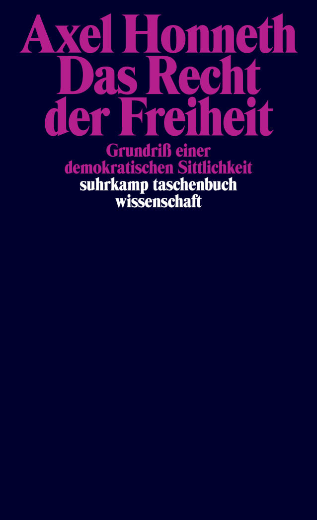 Vorderes Coverbild Das Recht der Freiheit