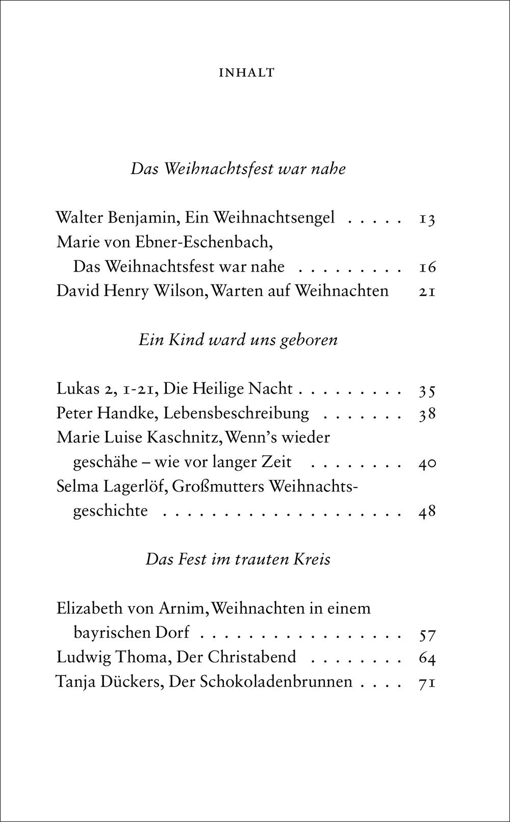 Beispielinhalt (Bild) Die schönsten Weihnachtsgeschichten zum Vorlesen