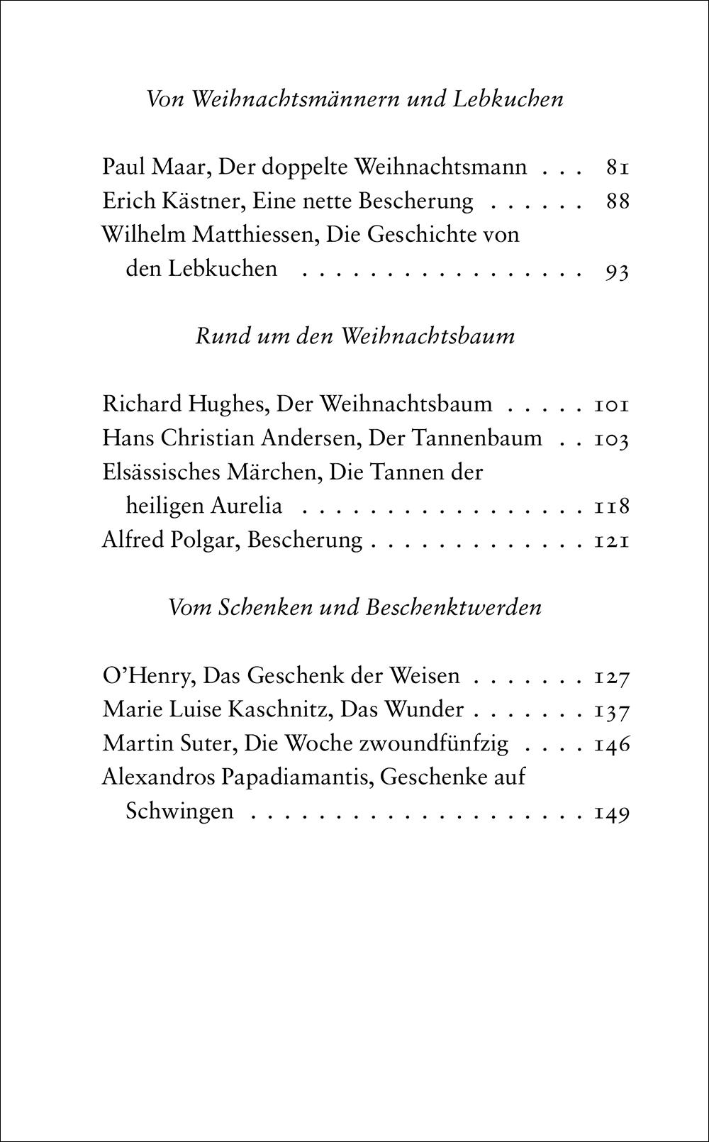 Beispielinhalt (Bild) Die schönsten Weihnachtsgeschichten zum Vorlesen