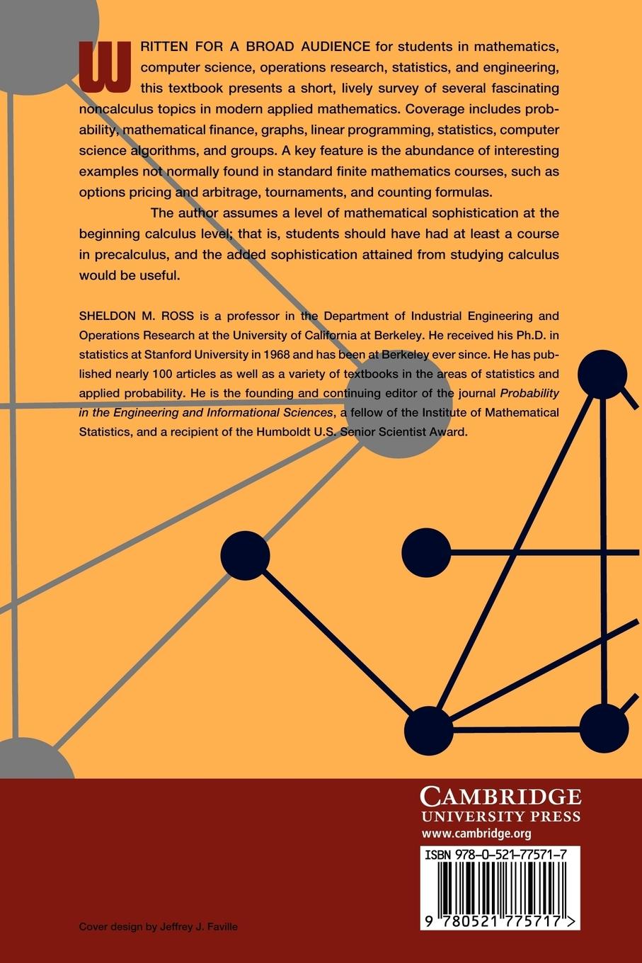 Rückseitencover Topics in Finite and Discrete Mathematics