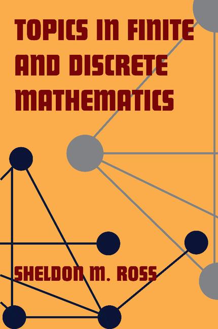 Vorderes Coverbild Topics in Finite and Discrete Mathematics