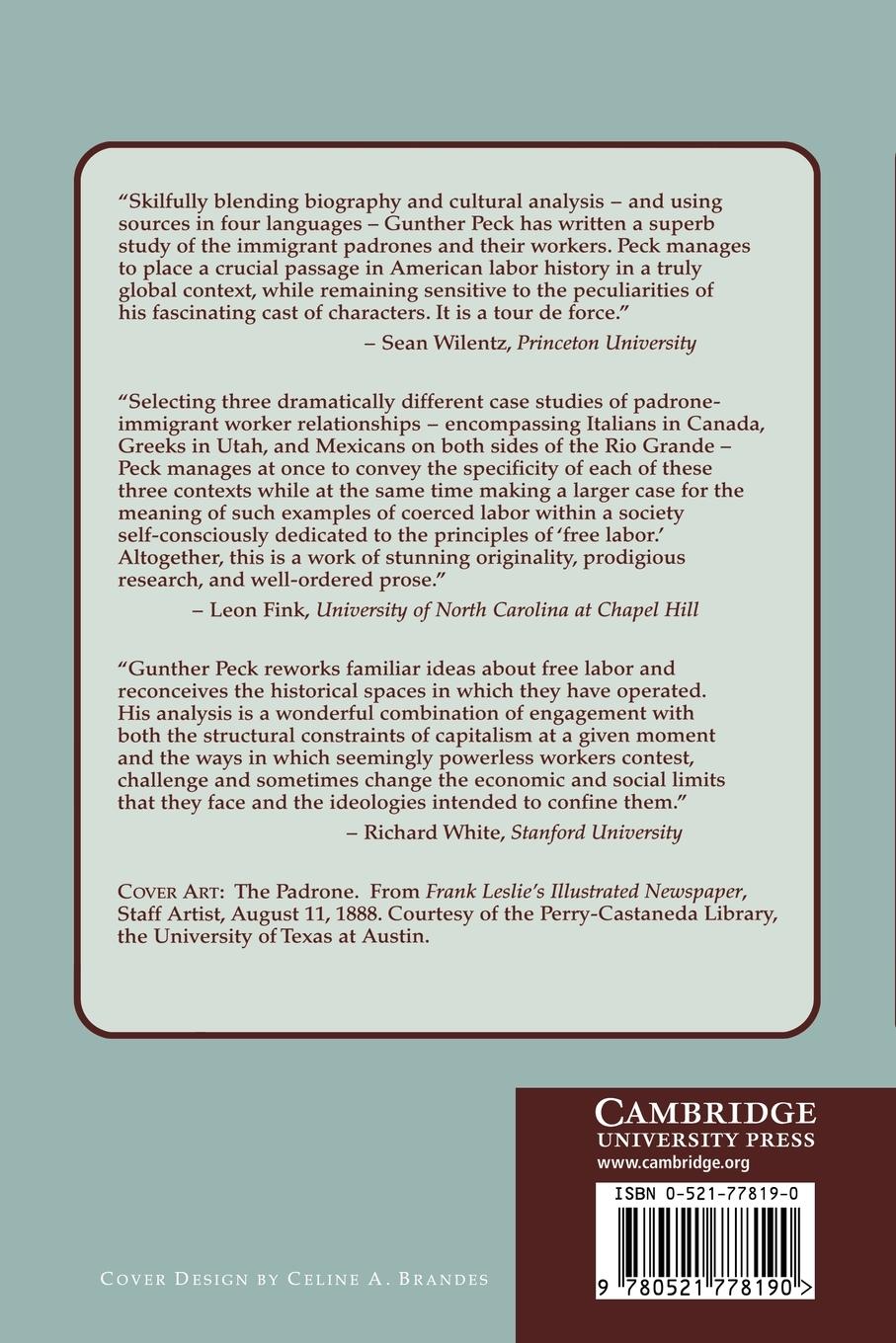 Rückseitencover Reinventing Free Labor