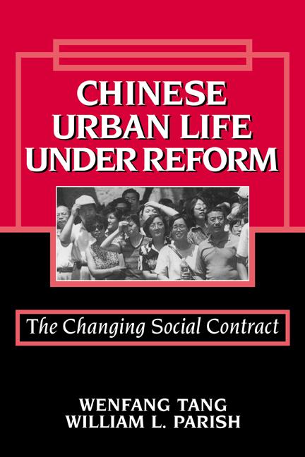 Vorderes Coverbild Chinese Urban Life Under Reform