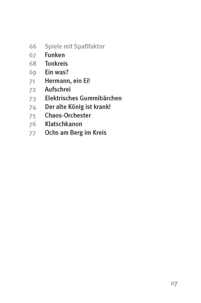 Beispielinhalt (Bild) Die 50 besten Stuhlkreis-Spiele