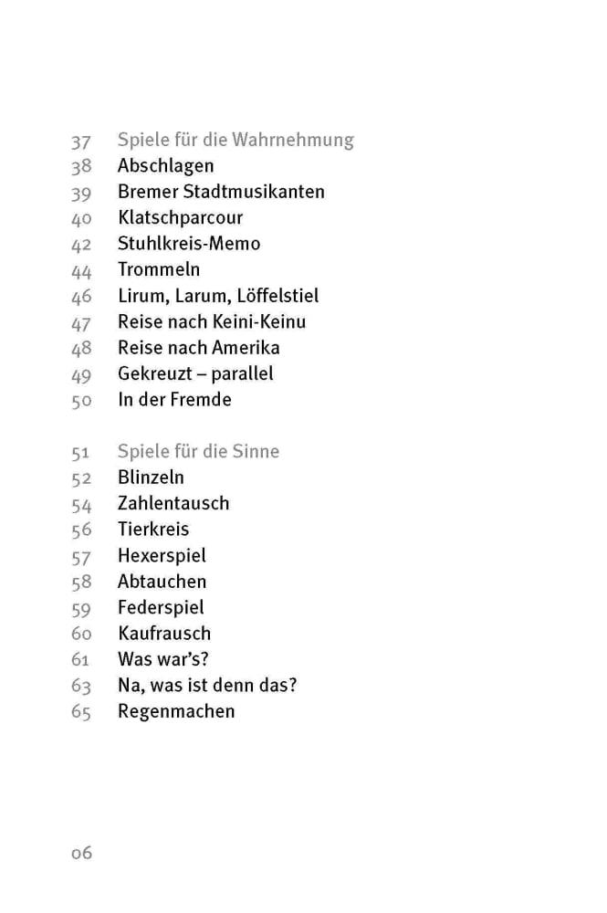 Beispielinhalt (Bild) Die 50 besten Stuhlkreis-Spiele