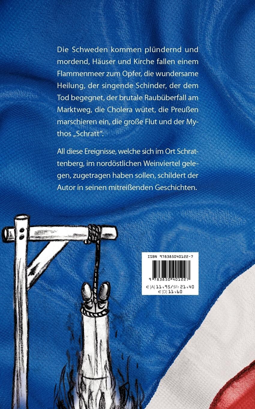 Rückseitencover Geschichten und Erzählungen aus Schrattenberg im Weinviertel