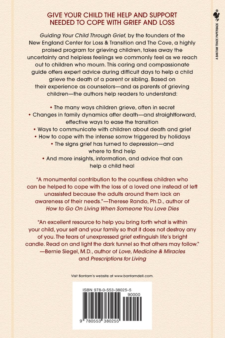 Rückseitencover Guiding Your Child Through Grief