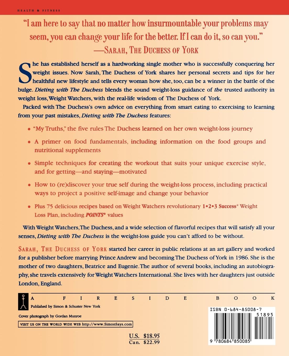 Rückseitencover Dieting with the Duchess