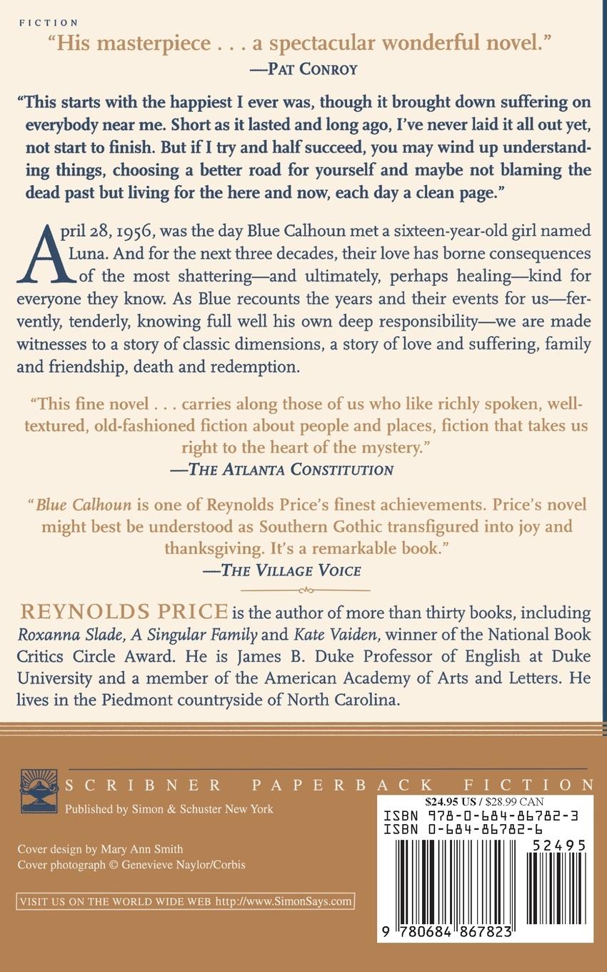 Rückseitencover Blue Calhoun