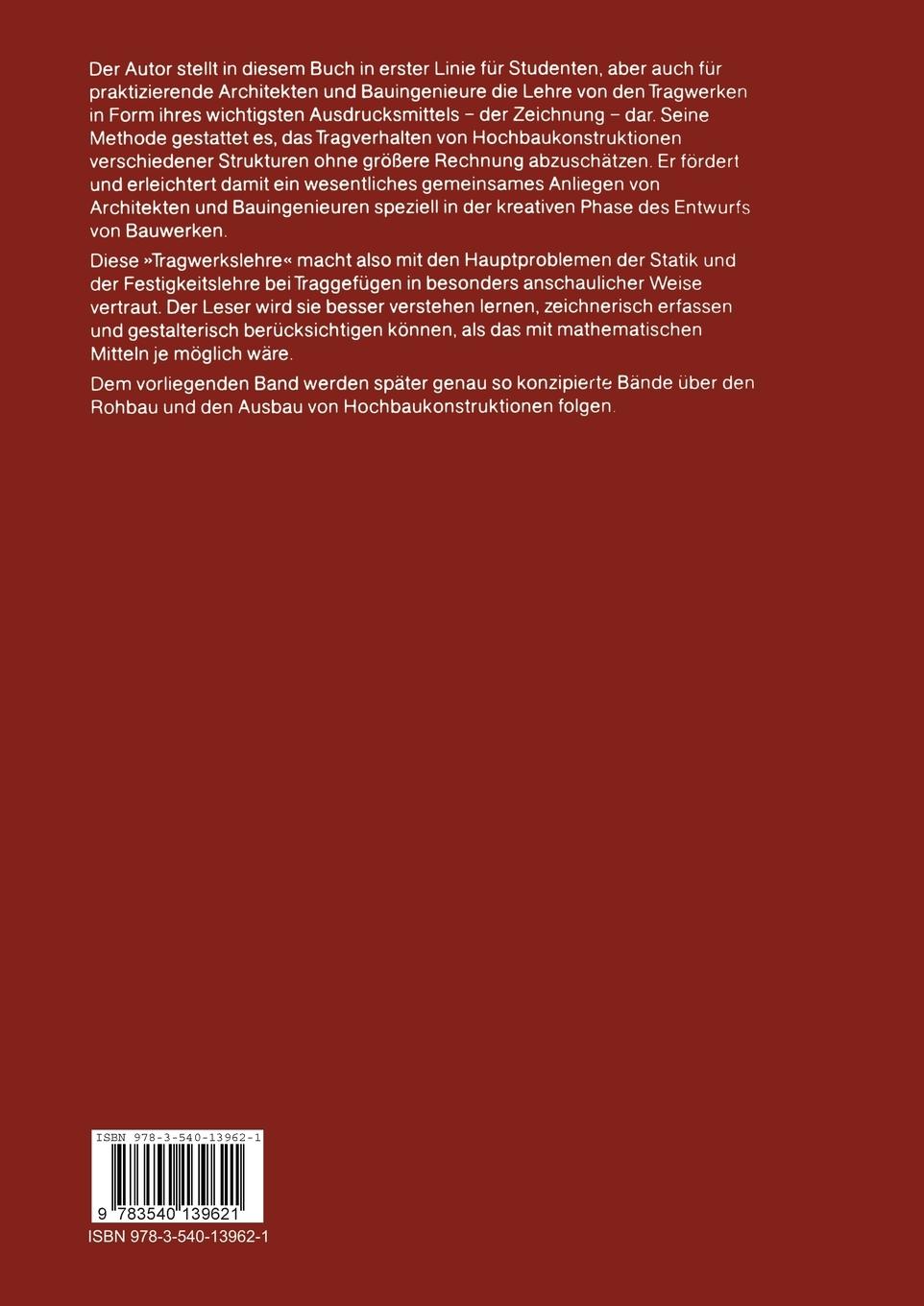 Rückseitencover Hochbaukonstruktionen