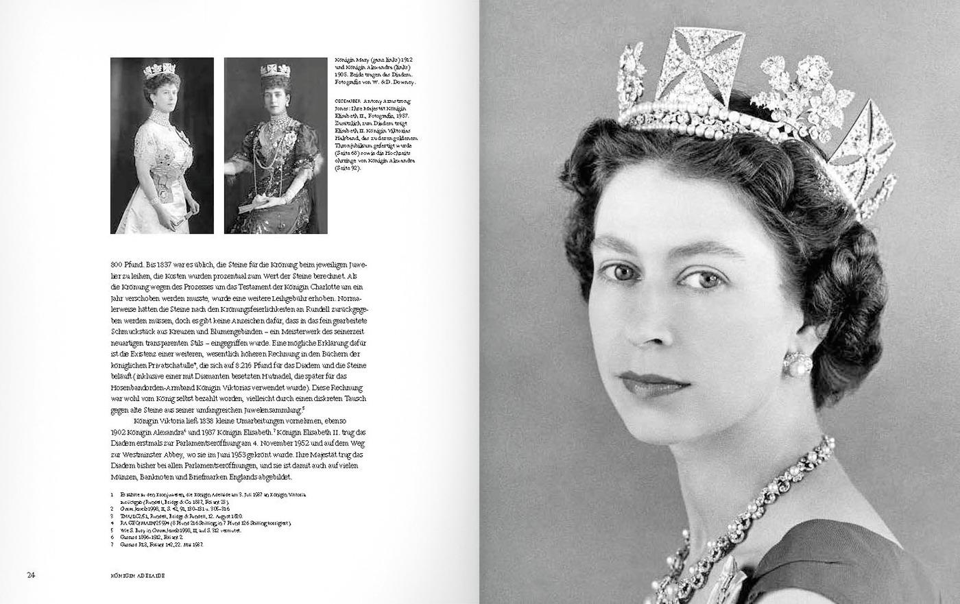 Beispielinhalt (Bild) Die Diamanten der Queen
