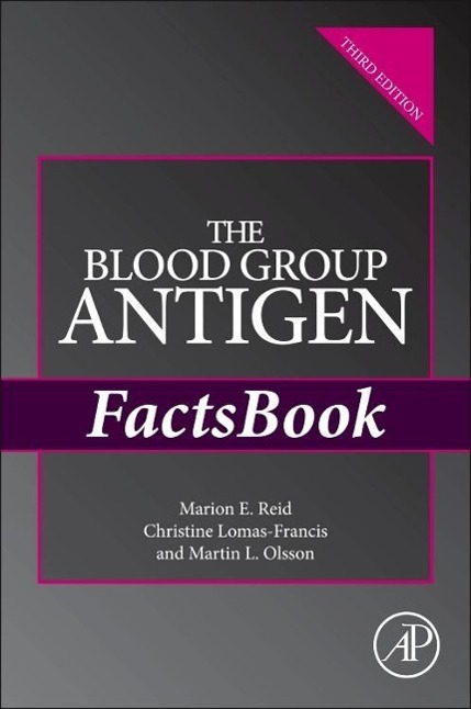 Vorderes Coverbild The Blood Group Antigen FactsBook