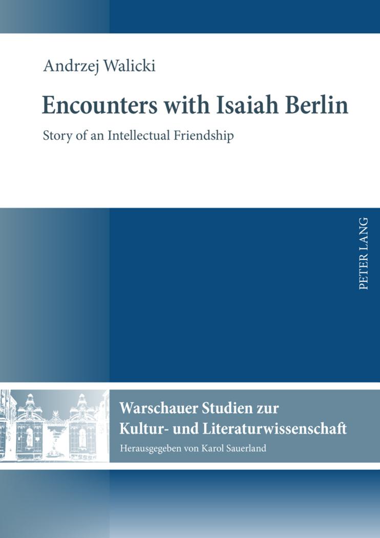Vorderes Coverbild Encounters with Isaiah Berlin