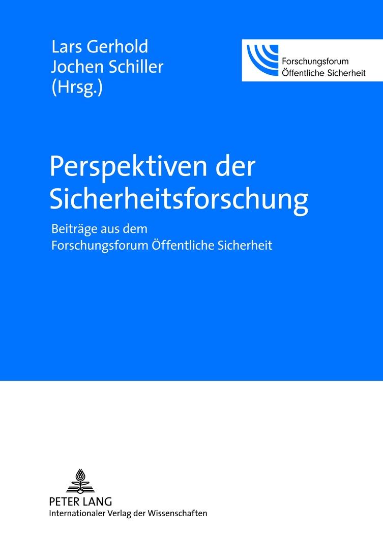Vorderes Coverbild Perspektiven der Sicherheitsforschung