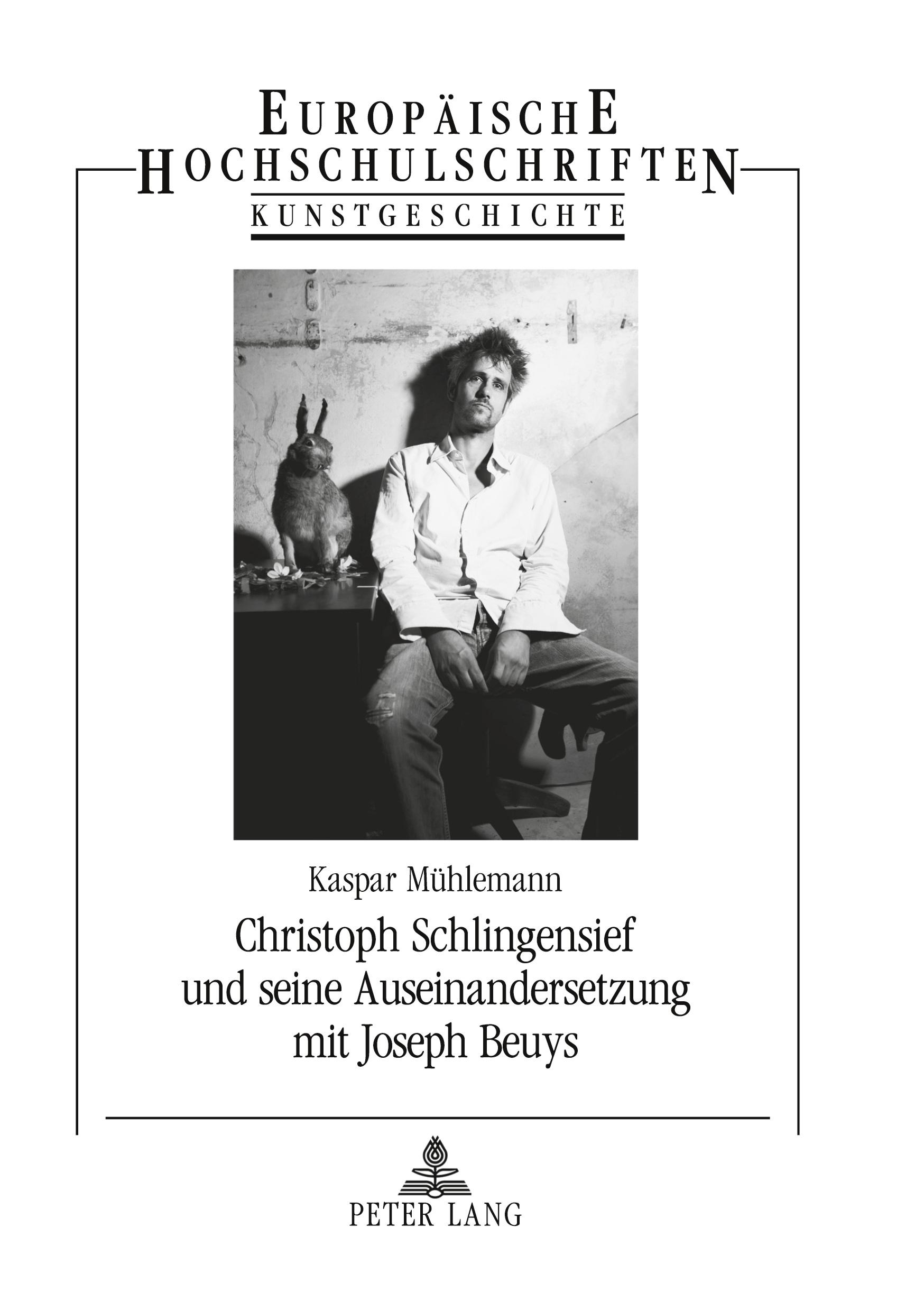 Vorderes Coverbild Christoph Schlingensief und seine Auseinandersetzung mit Joseph Beuys