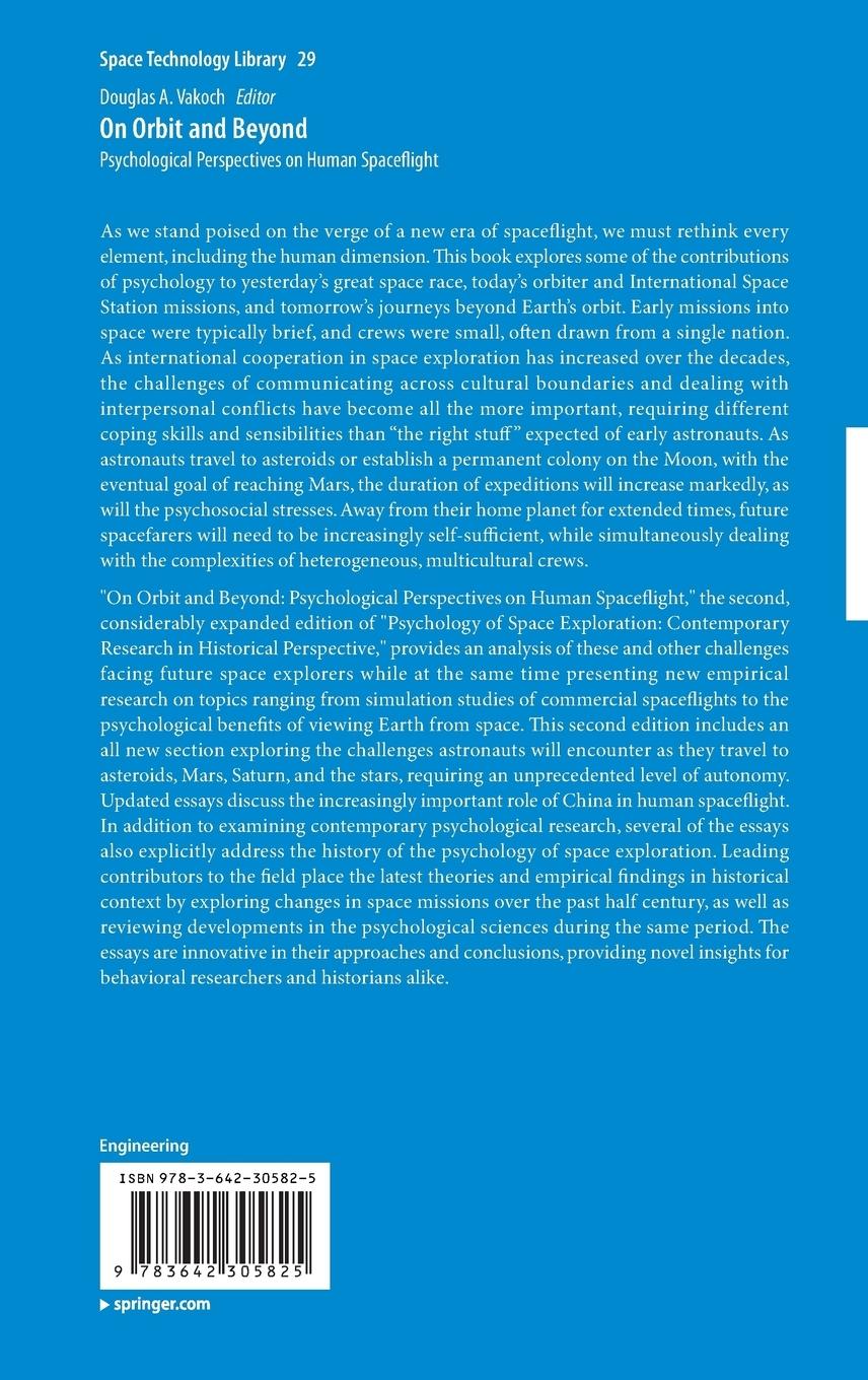 Rückseitencover On Orbit and Beyond