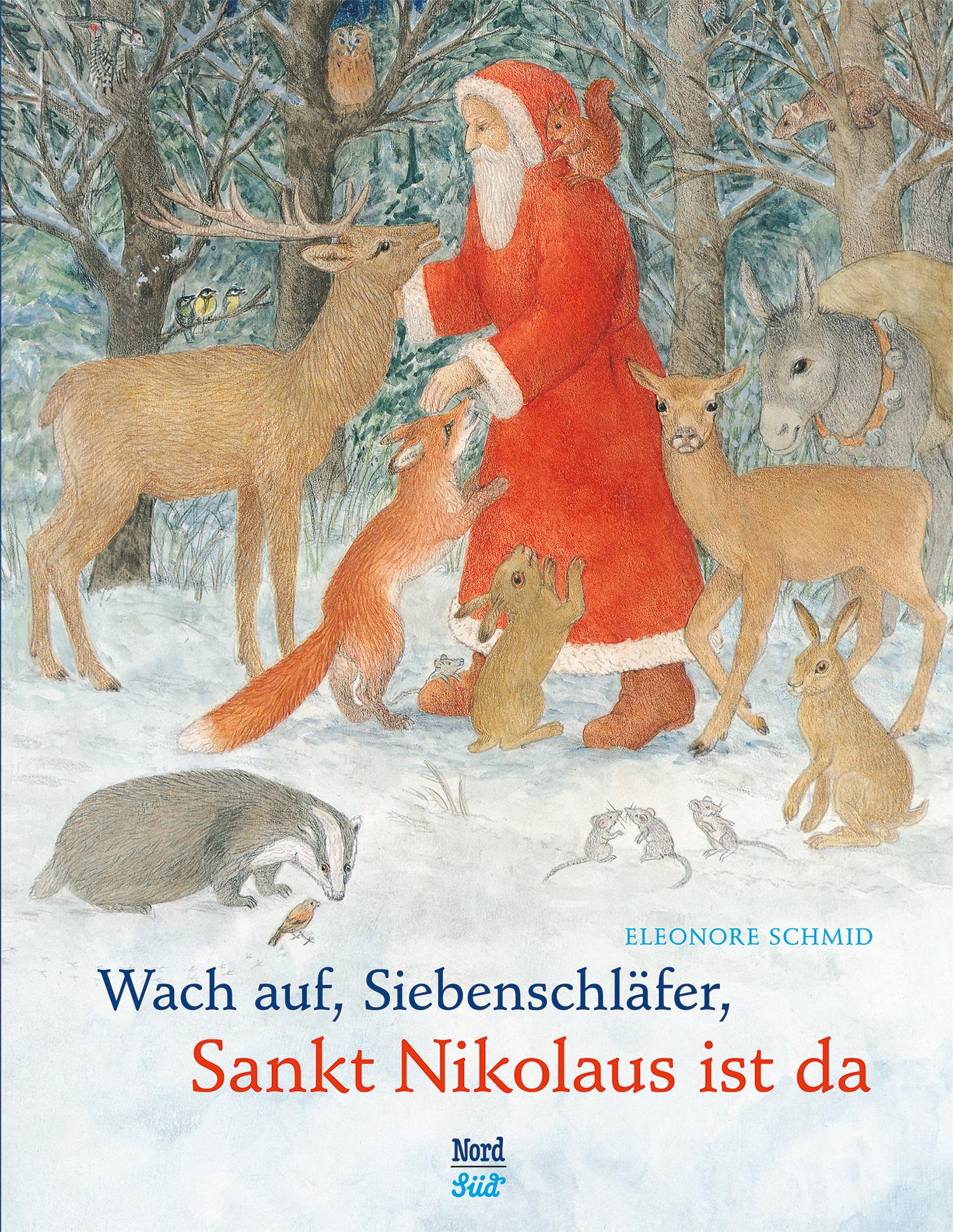 Vorderes Coverbild Wach auf, Siebenschläfer, Sankt Nikolaus ist da