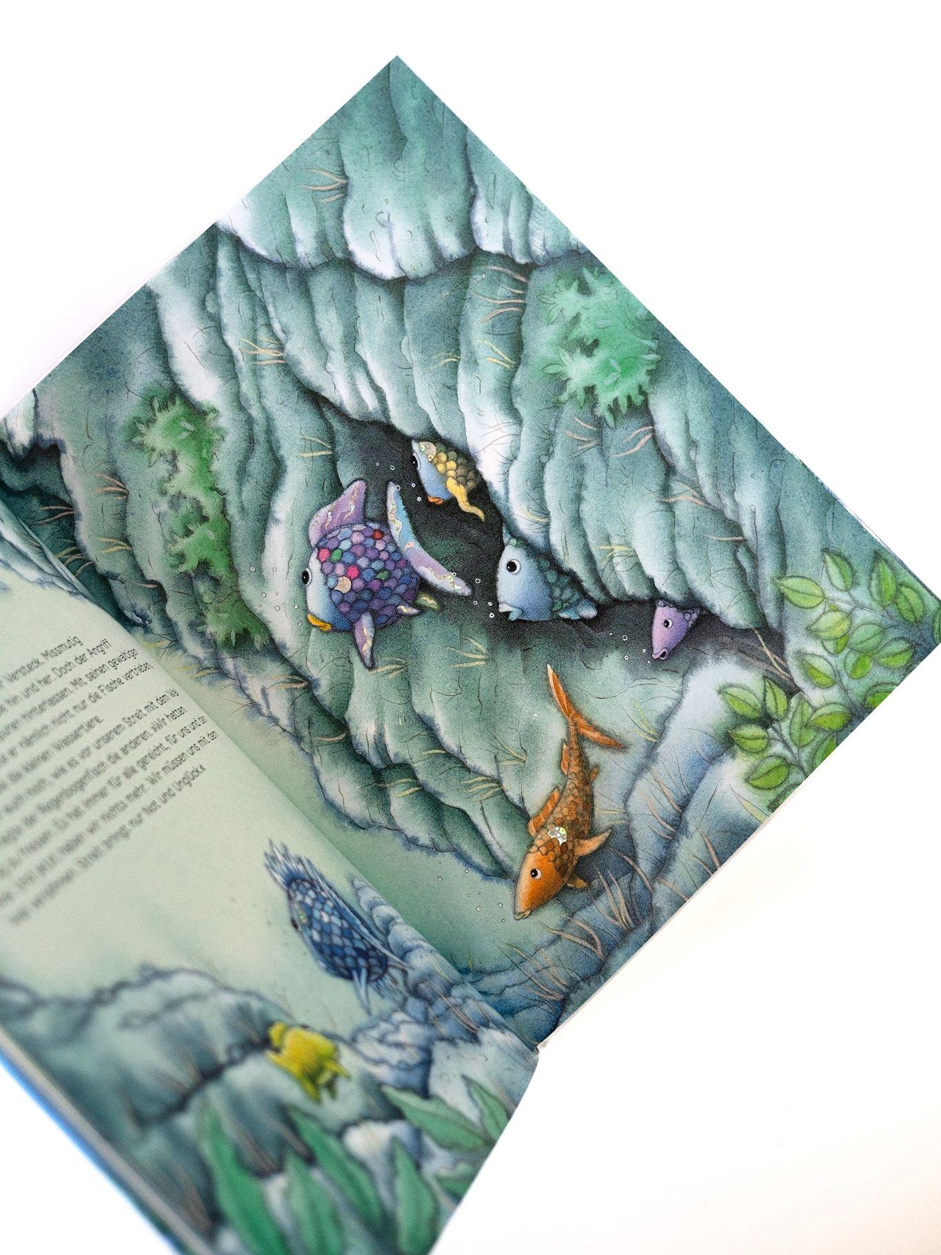 Beispielinhalt (Bild) Der Regenbogenfisch stiftet Frieden