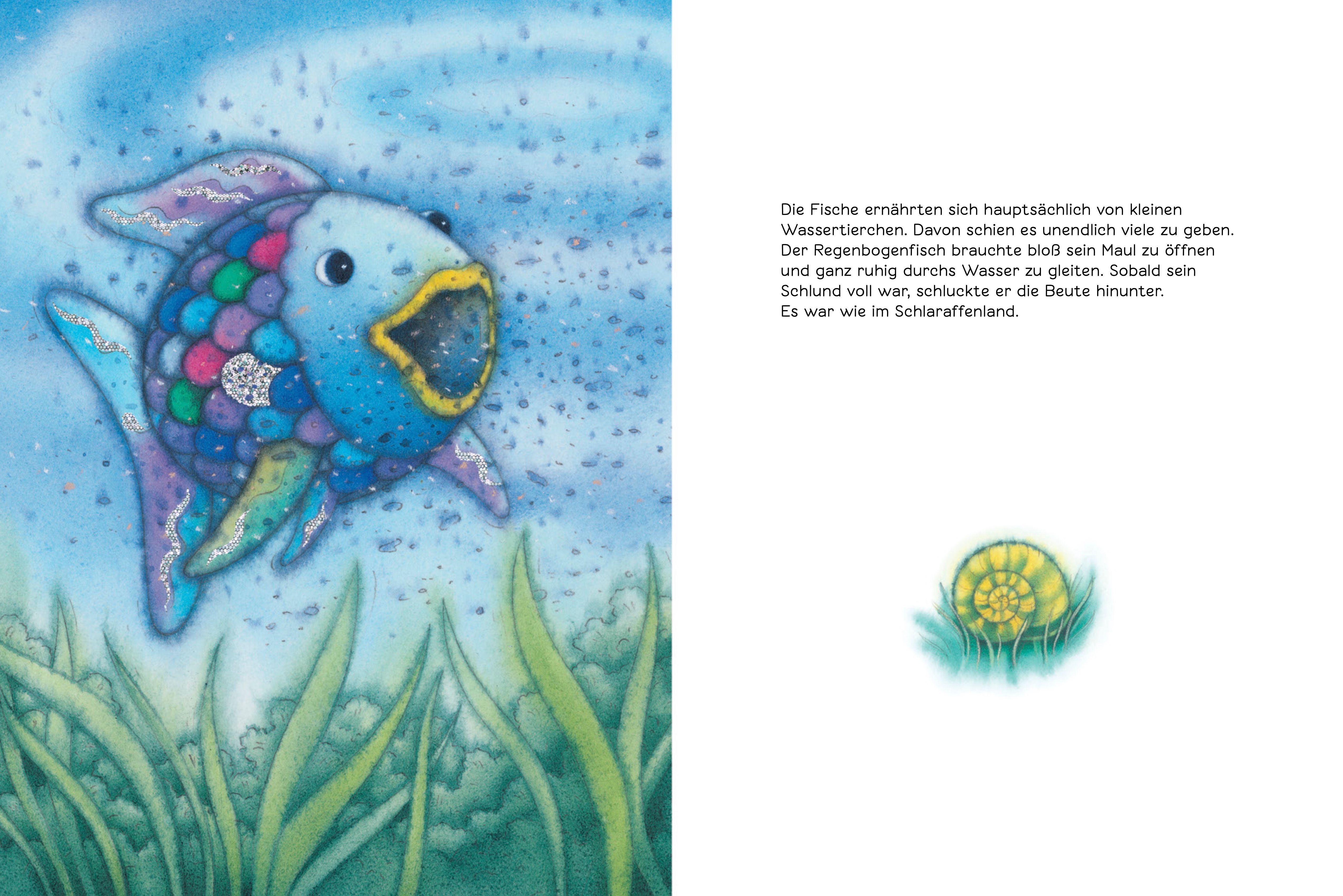 Beispielinhalt (Bild) Der Regenbogenfisch stiftet Frieden