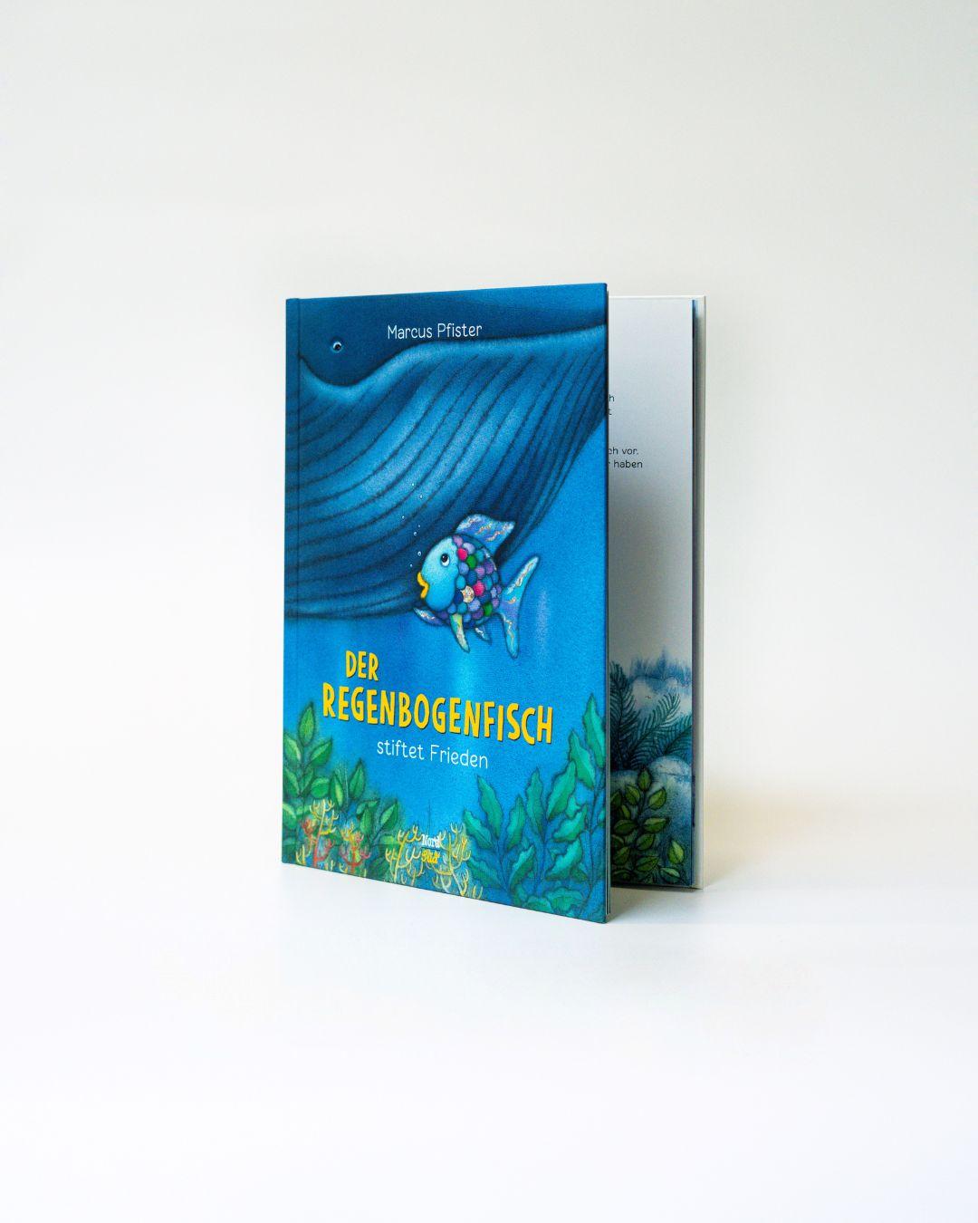 Beispielinhalt (Bild) Der Regenbogenfisch stiftet Frieden