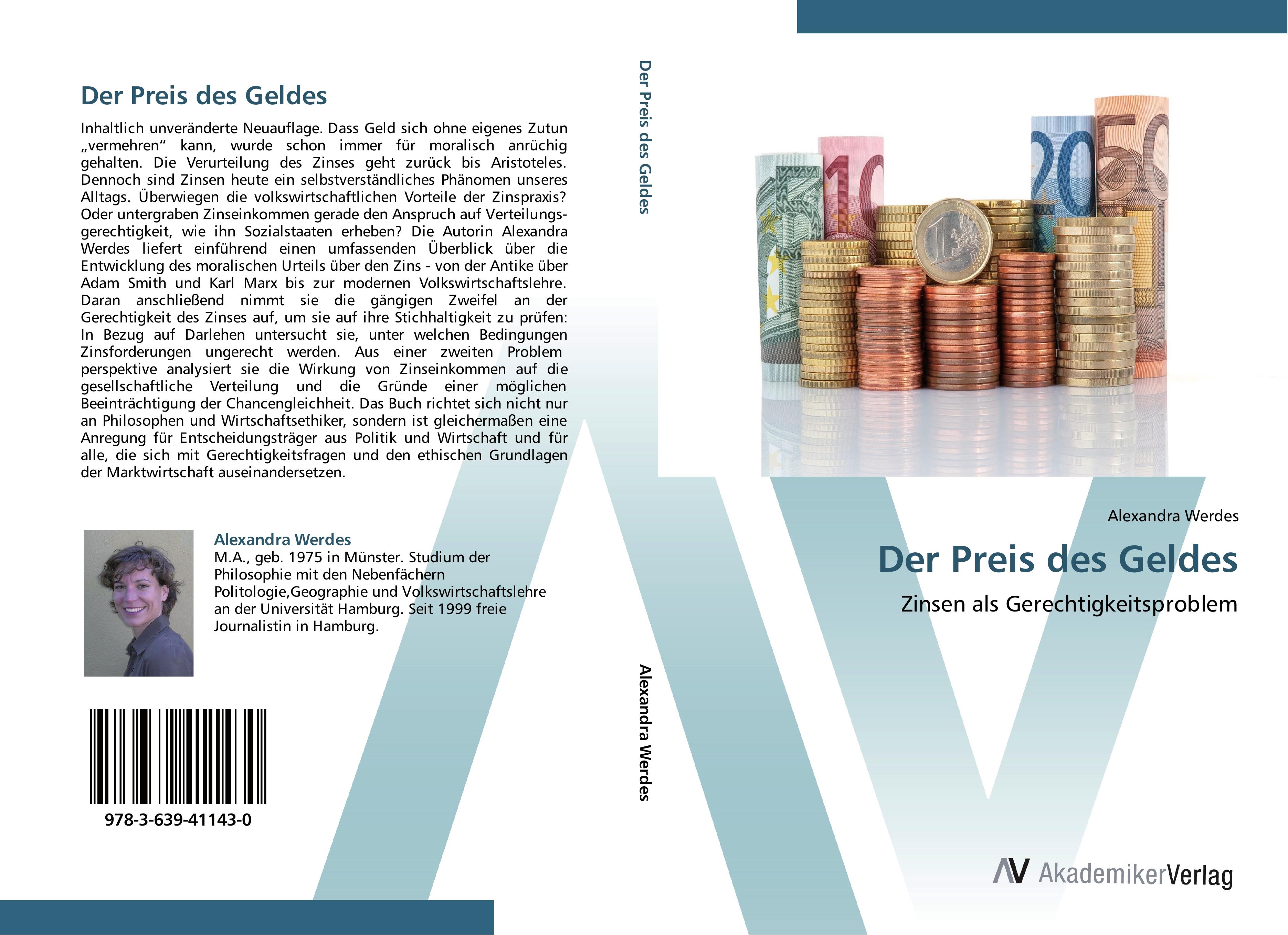Vorderes Coverbild Der Preis des Geldes
