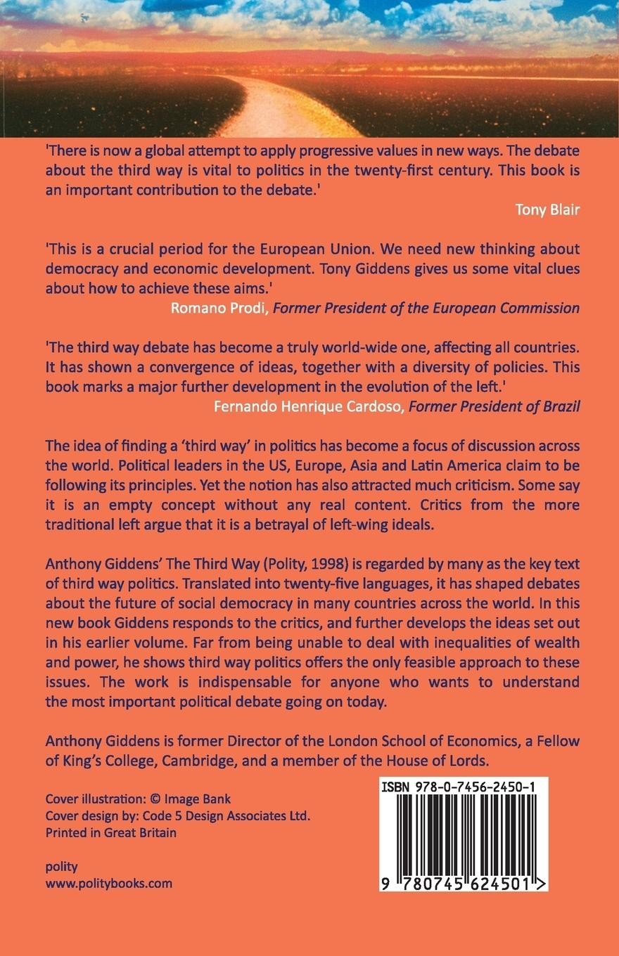 Rückseitencover The Third Way and Its Critics