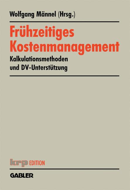 Vorderes Coverbild Frühzeitiges Kostenmanagement