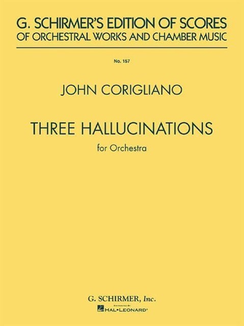 Vorderes Coverbild 3 Hallucinations (from Altered States): Study Score No. 157