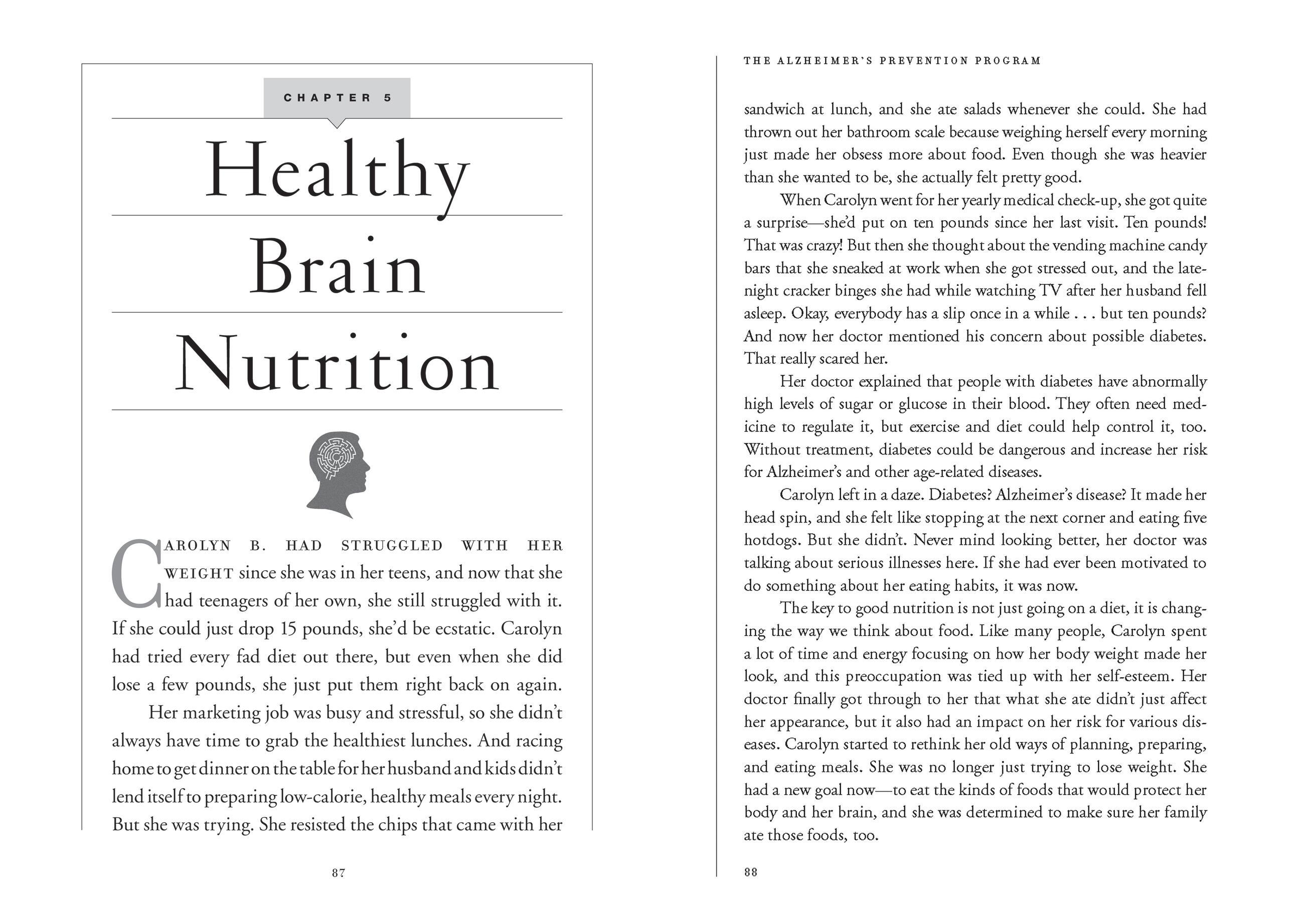 Beispielinhalt (Bild) The Alzheimer's Prevention Program