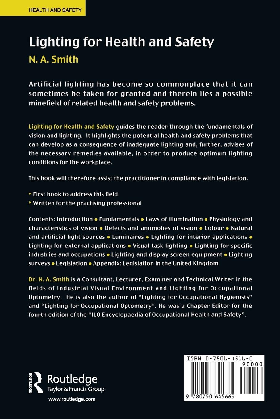 Rückseitencover Lighting for Health and Safety