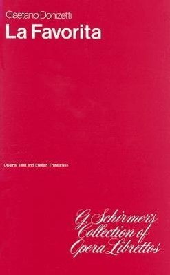 Vorderes Coverbild La Favorita: Libretto