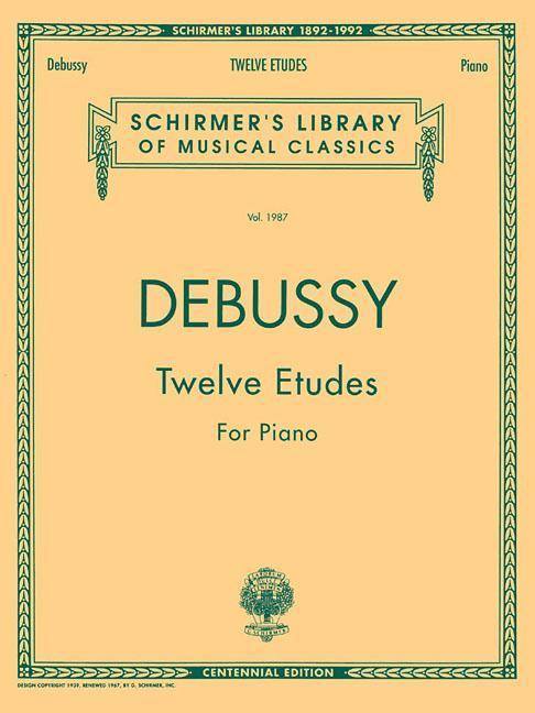 Vorderes Coverbild Twelve Etudes for Piano