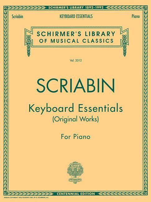 Vorderes Coverbild Keyboard Essentials - A Collection of Easier Works