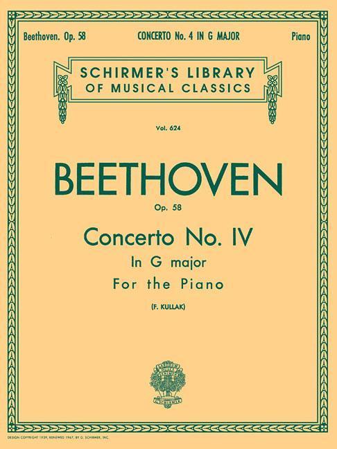 Vorderes Coverbild Concerto No. 4 in G, Op. 58