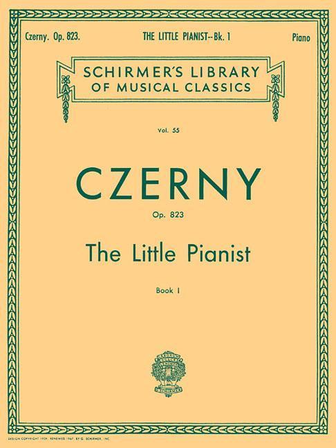 Vorderes Coverbild Little Pianist, Op. 823 - Book 1: Schirmer Library of Classics Volume 55 Piano Solo