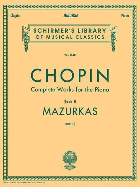 Vorderes Coverbild Mazurkas