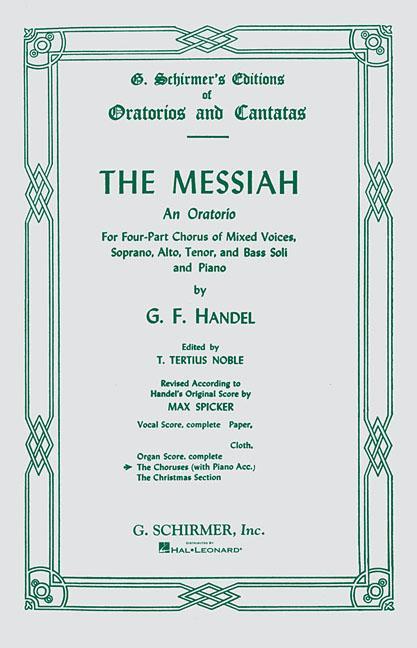 Vorderes Coverbild Messiah (Oratorio, 1741): Chorus Parts