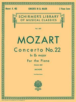 Vorderes Coverbild Concerto No. 22 in Eb, K.482: Schirmer Library of Classics Volume 663 National Federation of Music Clubs 2014-2016 Piano Duets